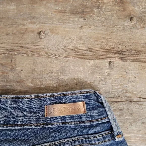 Denizen from Levi's High Rise Shorts Blue‎ Medium Wash Womens Size 2 / 26 Denim - Picture 11 of 14